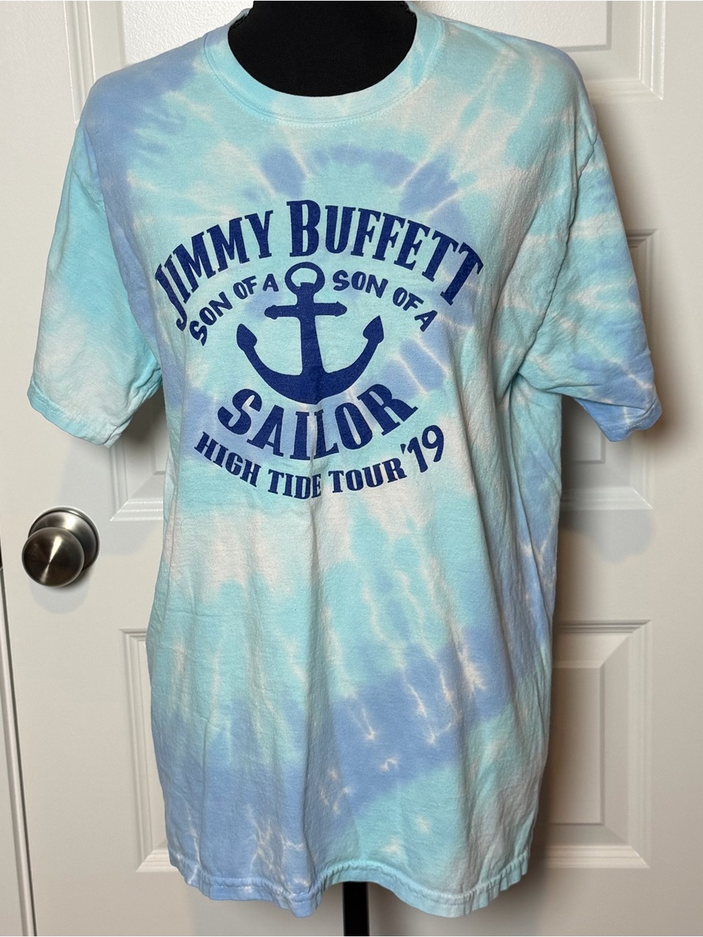 Jimmy Buffett Son of a Son of a Sailor High Tide Tour 2019 Tie-Dye T-Shirt | Med